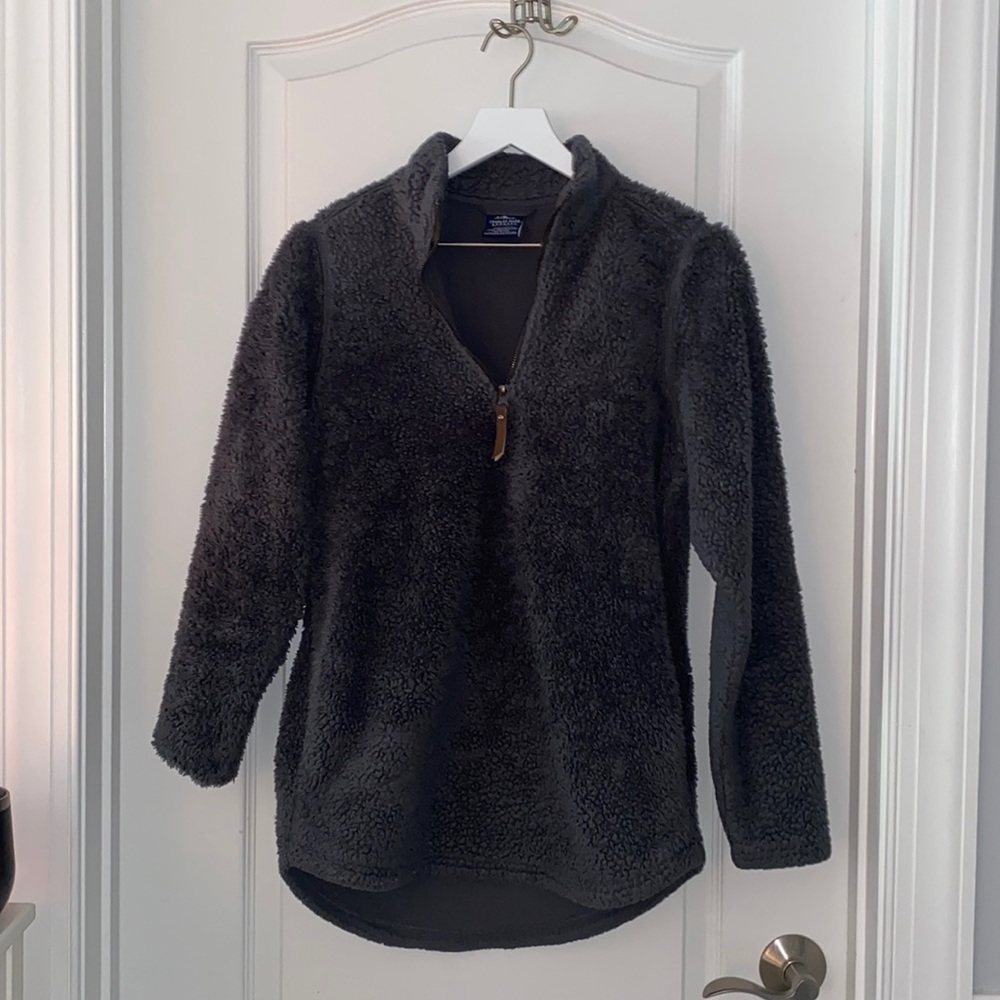 Cute cozy pull over fleece